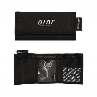 5252 BY O!Oi X ALMOST BLUE VELCRO WALLET_black