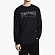 WEB LONG SLEEVE TEE-BLK