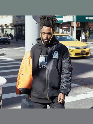 PORNO 6 FLIGHT JACKET - BLACK