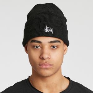 BASIC CUFF BEANIE-BLK(WHT)