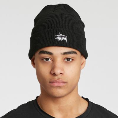 BASIC CUFF BEANIE-BLK(WHT)