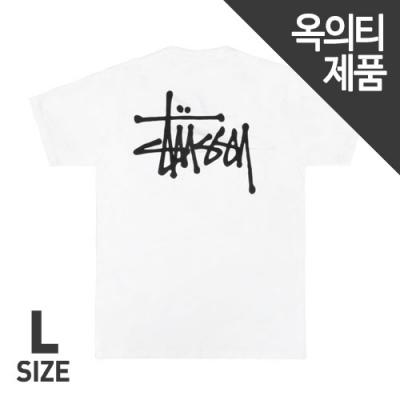 BASIC STUSSY TEE-WHT(앞판오염)