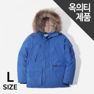 덕 다운 울버린 파카-BLUE (가슴쪽 오염)