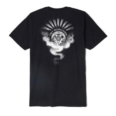 (163081683)OBEY CULT OF DARK SMOKE TEE-BLK