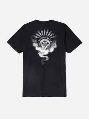 (163081683)OBEY CULT OF DARK SMOKE TEE-BLK
