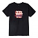 (165361673)CAN YOU FEEL IT TEE-BLK