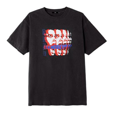 (166721673)CAN YOU FEEL IT TEE-DUSTY BLK(primium)