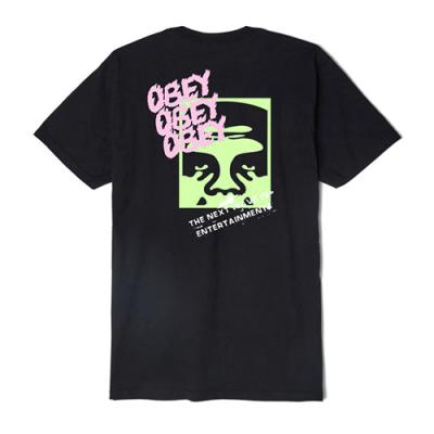 (166911686)THE NEXT WAVE TEE-BLK(primium)