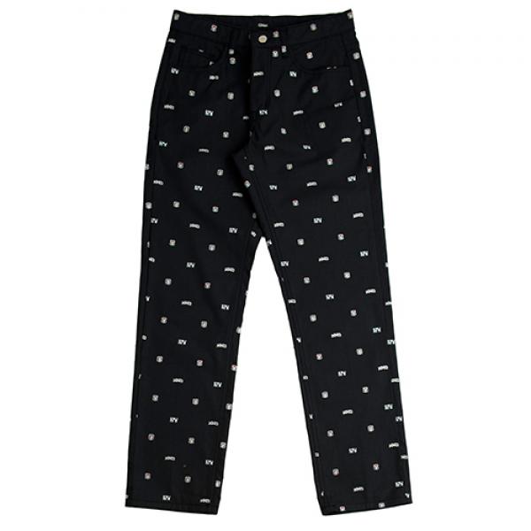 [ROMANTIC CROWN] SYMBOL CHINO PANTS_NAVY