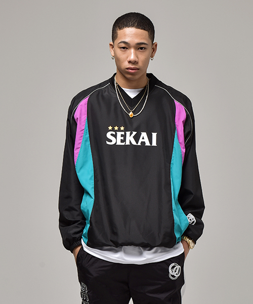 3M REFLECTIVE LINE PISTE SHRIT_BLACK