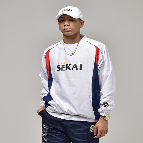 3M REFLECTIVE LINE PISTE SHRIT_WHITE