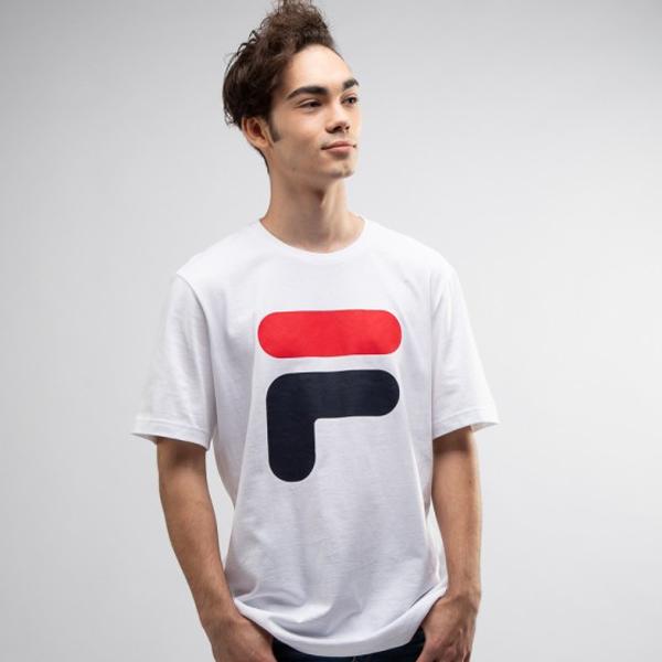 FLOATING F TEE-WHITE