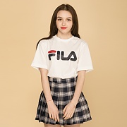 FILA LOGO TEE-OFF WHITE
