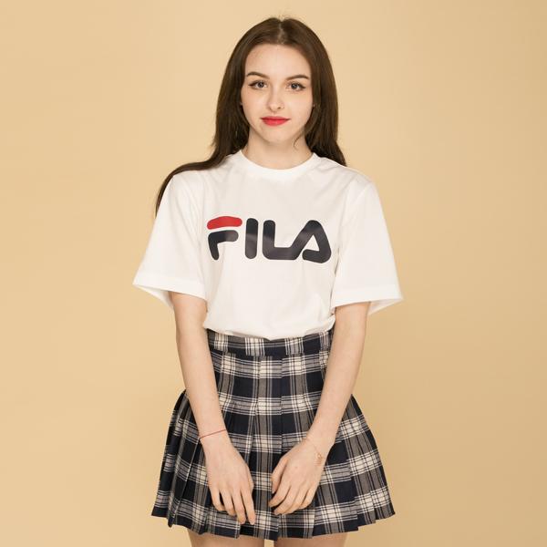 FILA LOGO TEE-OFF WHITE