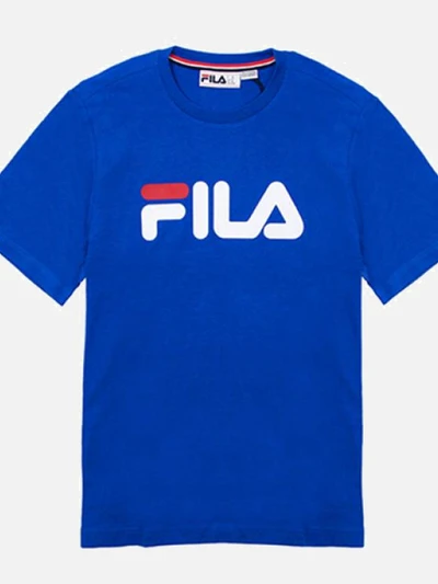 FILA LOGO TEE-PRINCE BLUE