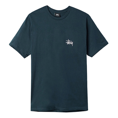 BASIC STUSSY TEE-INK