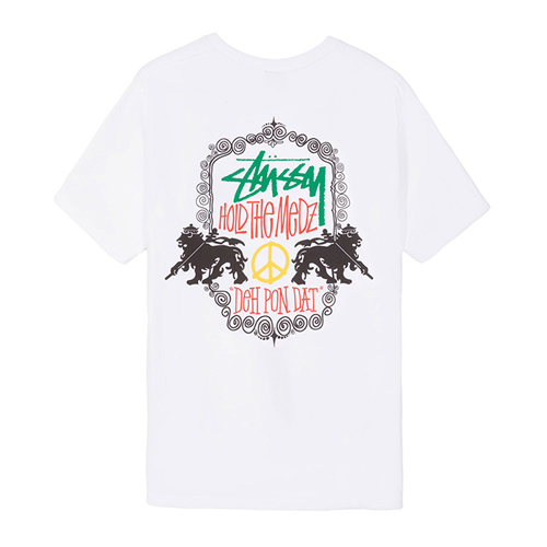 LION SHIELD TEE-WHT