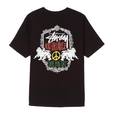 LION SHIELD TEE-BLK
