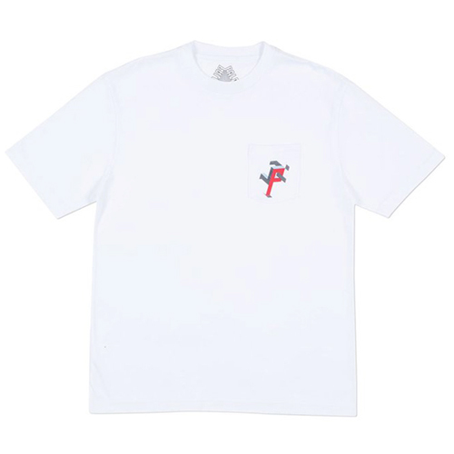 P MAN POCKET T-SHIRT-WHITE