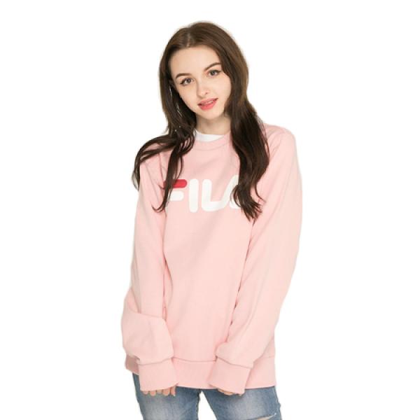 LINEAR LOGO SWEATSHIRTS-PINK