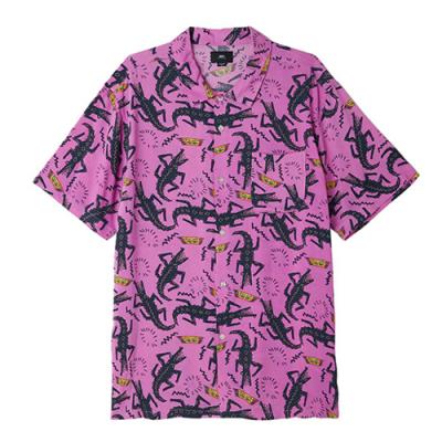 (181210193)SALAZAR WOVEN SHIRT-PURPLE MULTI