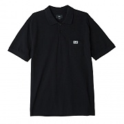 (131090034)ALL EYEZ POLO TEE-BLK