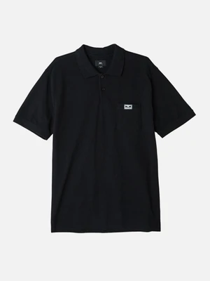 (131090034)ALL EYEZ POLO TEE-BLK