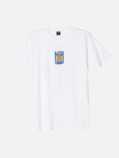 (163081702)OBEY ARROW TEE-WHT