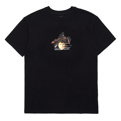 THE DRINK TAKES YOU T-SHIRT - BLACK