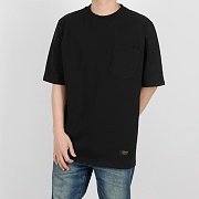 OVERSIZE POKET TEE (BLACK)