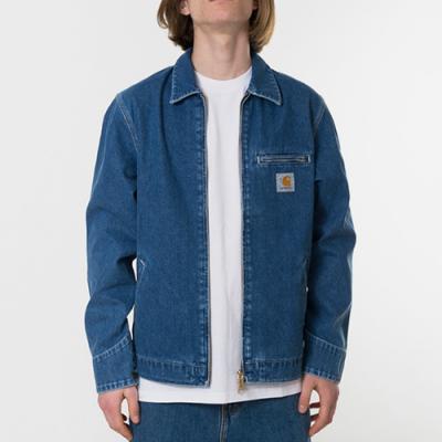 (I024846)DETROIT JACKET-BLUE STONE WASHED