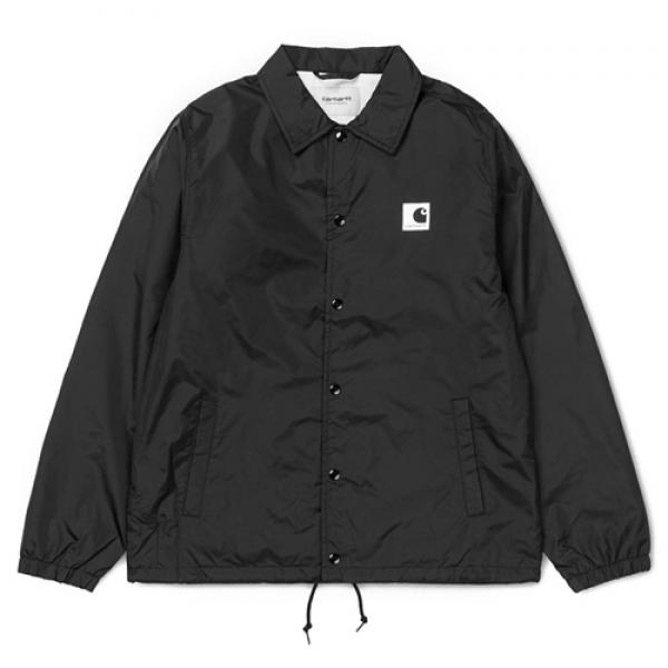 (I024018)SPORTS COACH JACKET-BLK/WAX