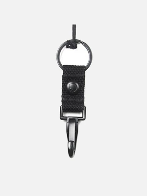 (I024317)MILITARY KEY HOLDER-BLK