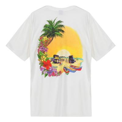 HELLSHIRE PIG. DYED TEE-NATURAL