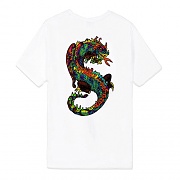 NEON DRAGON TEE-WHT
