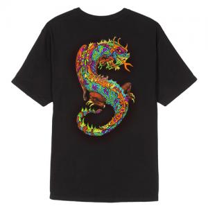 NEON DRAGON TEE-BLK