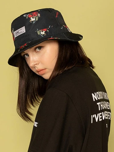 ROSES BUCKET HAT-REVERSIBLE