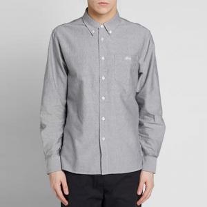 CLASSIC OXFORD L/SL SHIRT-BLK