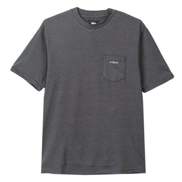 MINI STRIPE S/SL CREW-GREY