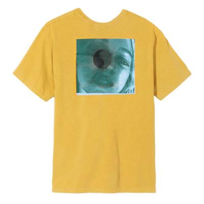YIN YANG SUN TEE-MUSTARD