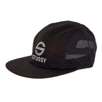 SIDE MESH NYLON CAMP CAP-BLK