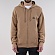 BASIC STUSSY ZIP HOOD-LIGHT BROWN