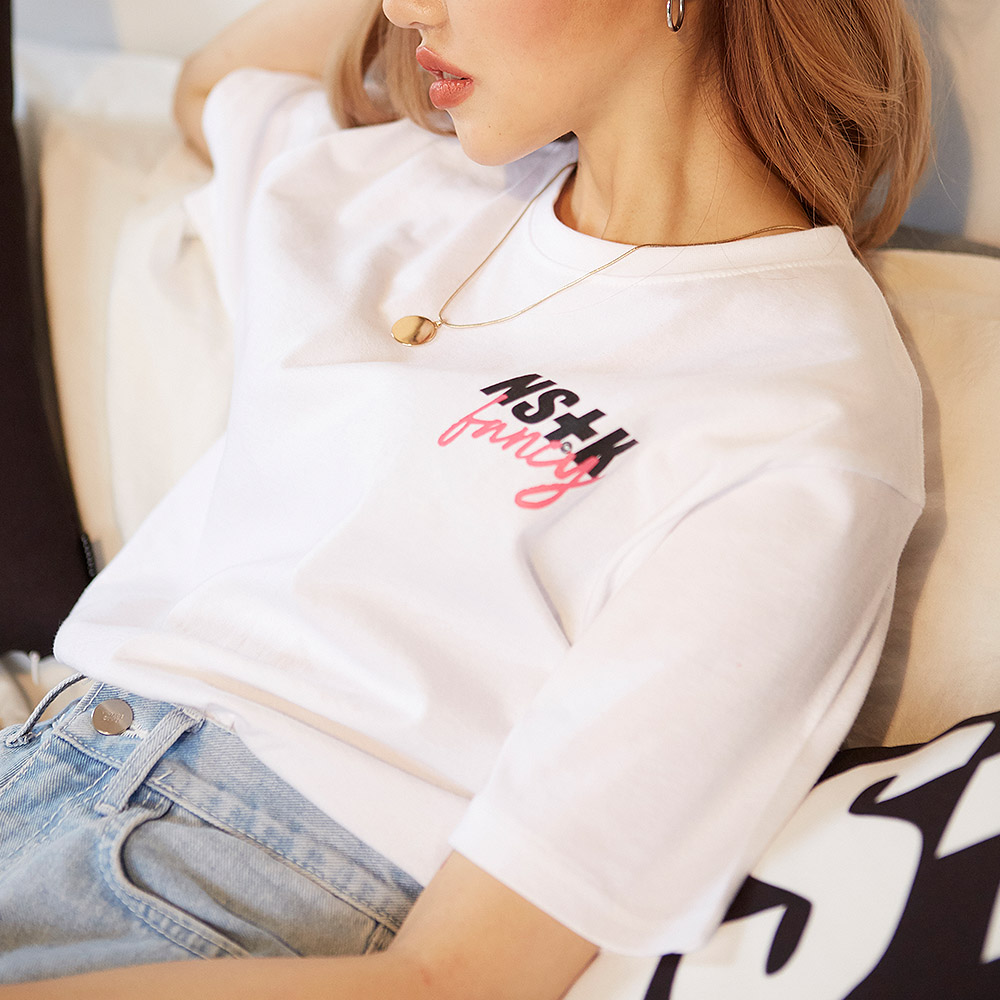 [NSTK] NASTY FANCY TEE (WHT)