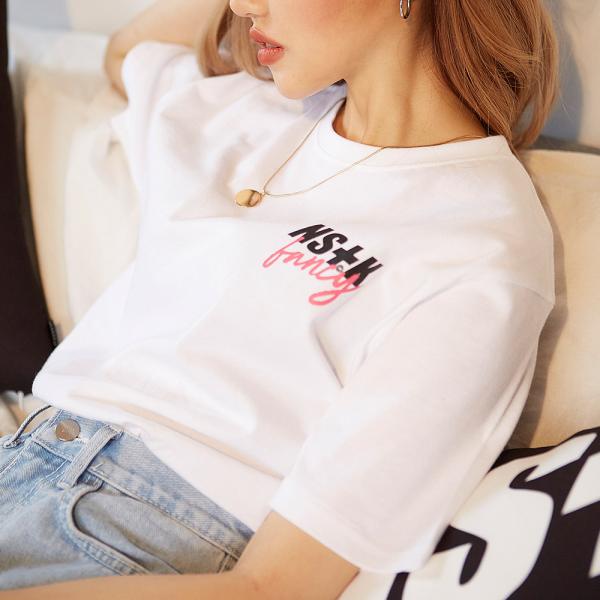 [NSTK] NASTY FANCY TEE (WHT)