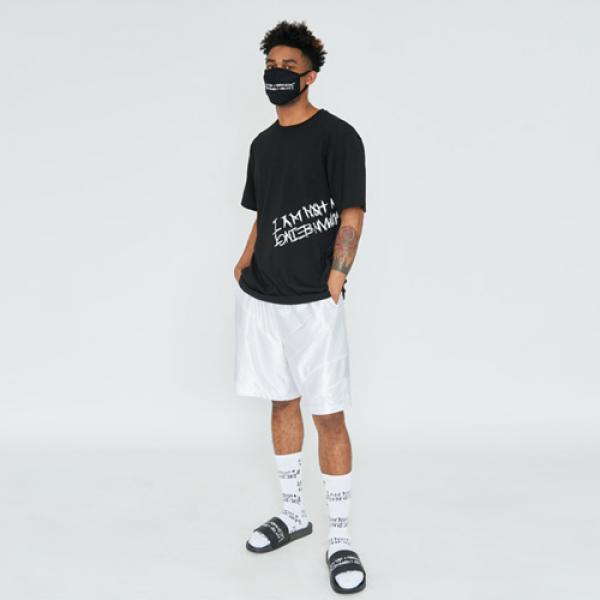 BANDED T-SHIRT-BLACK