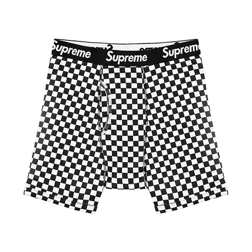 HANES CHECKER BOXER BRIEFS-CHECKER (1ea)