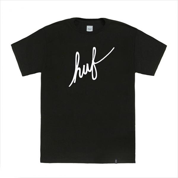 DEMI SCRIPT TEE-BLACK