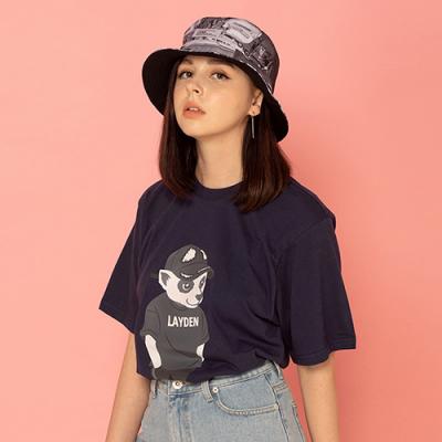 HIGHEND LAYGOM S/S TEE-NAVY