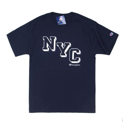 (GT280) NYC 그래픽 반팔티 (Y07034) NAVY