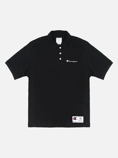 (T3959) 리버스위브 헤비웨이트 폴로 카라티 BLACK